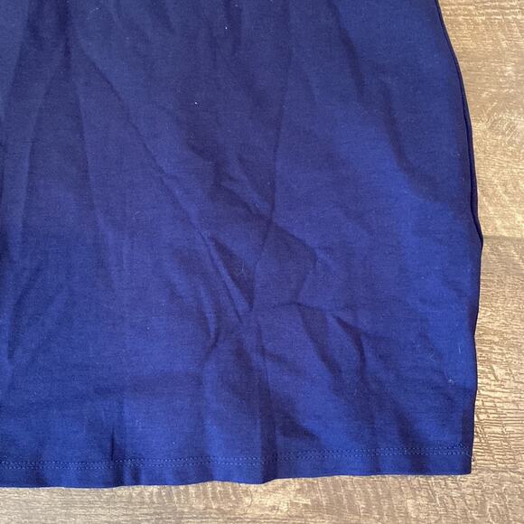 LULU'S Navy Blue Spaghetti Strap Mini Dress Small - Picture 3 of 7